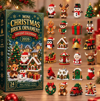 BrickJul | Adventskalender med 24 mini-byggsatser