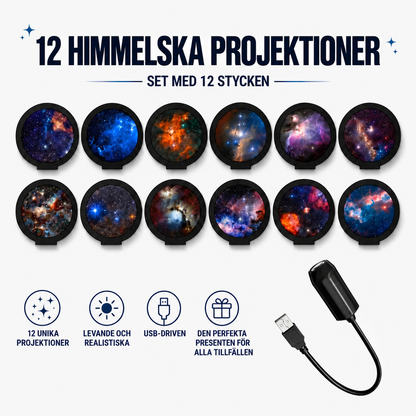 SkyTak | HD-stämningsprojektor med motiv för taket