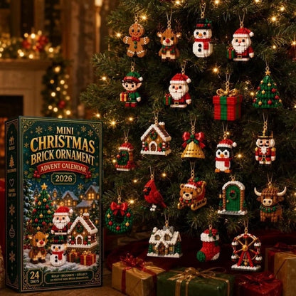 BrickJul | Adventskalender med 24 mini-byggsatser